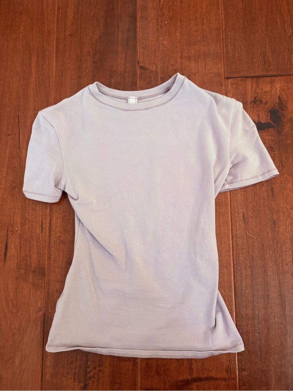Skims Cotton Jersey T-shirt - Light Purple